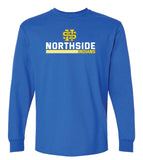 North Side High School INDIANS Logo Long Sleeve
