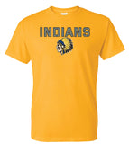 North Side High School INDIANS Print Logo Shirt