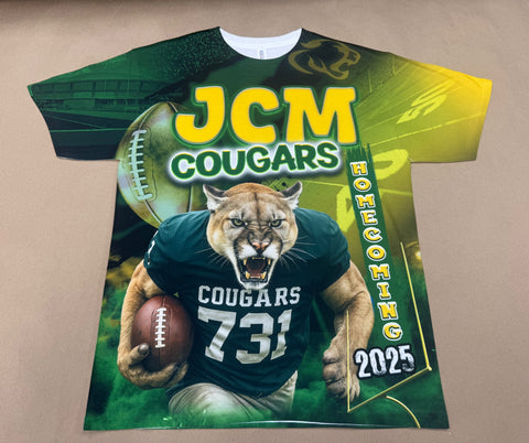 JCM 2025 Football Homecoming Shirt