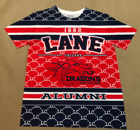Lane College 2018 Alumni Shirt Front & Back