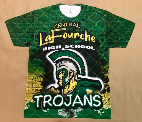 Central LaFourche High School Trojans Shirt
