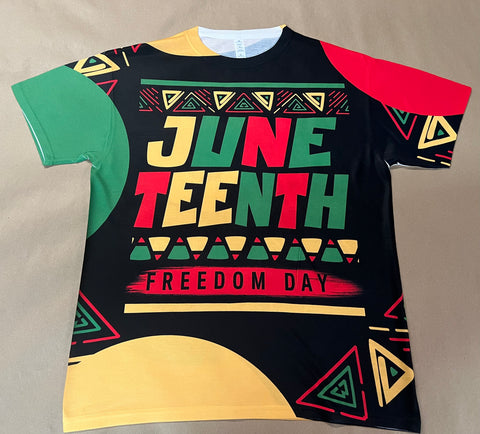 Juneteenth Allover FRONT ONLY Print